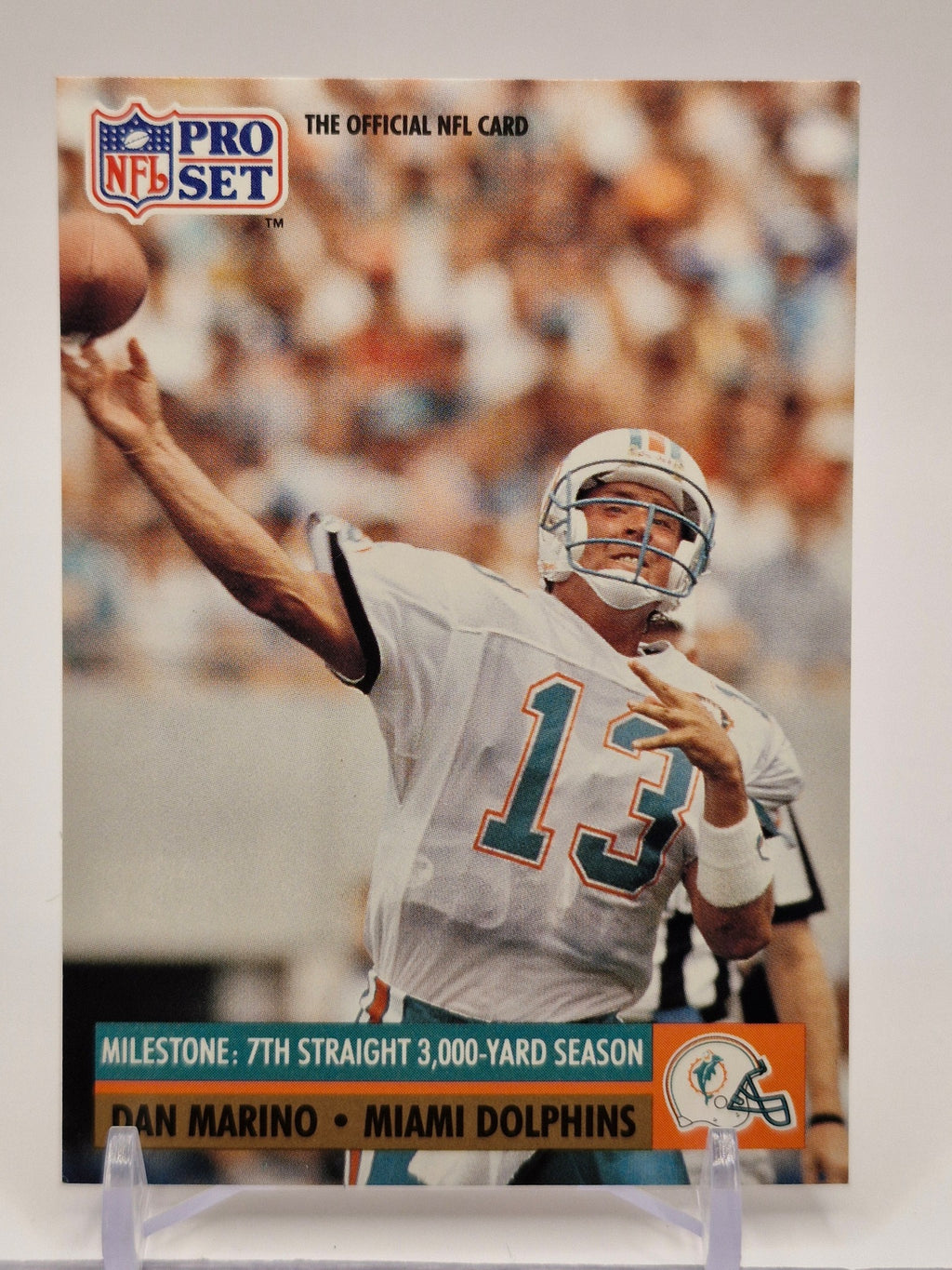 1991 Pro Set #25 Dan Marino