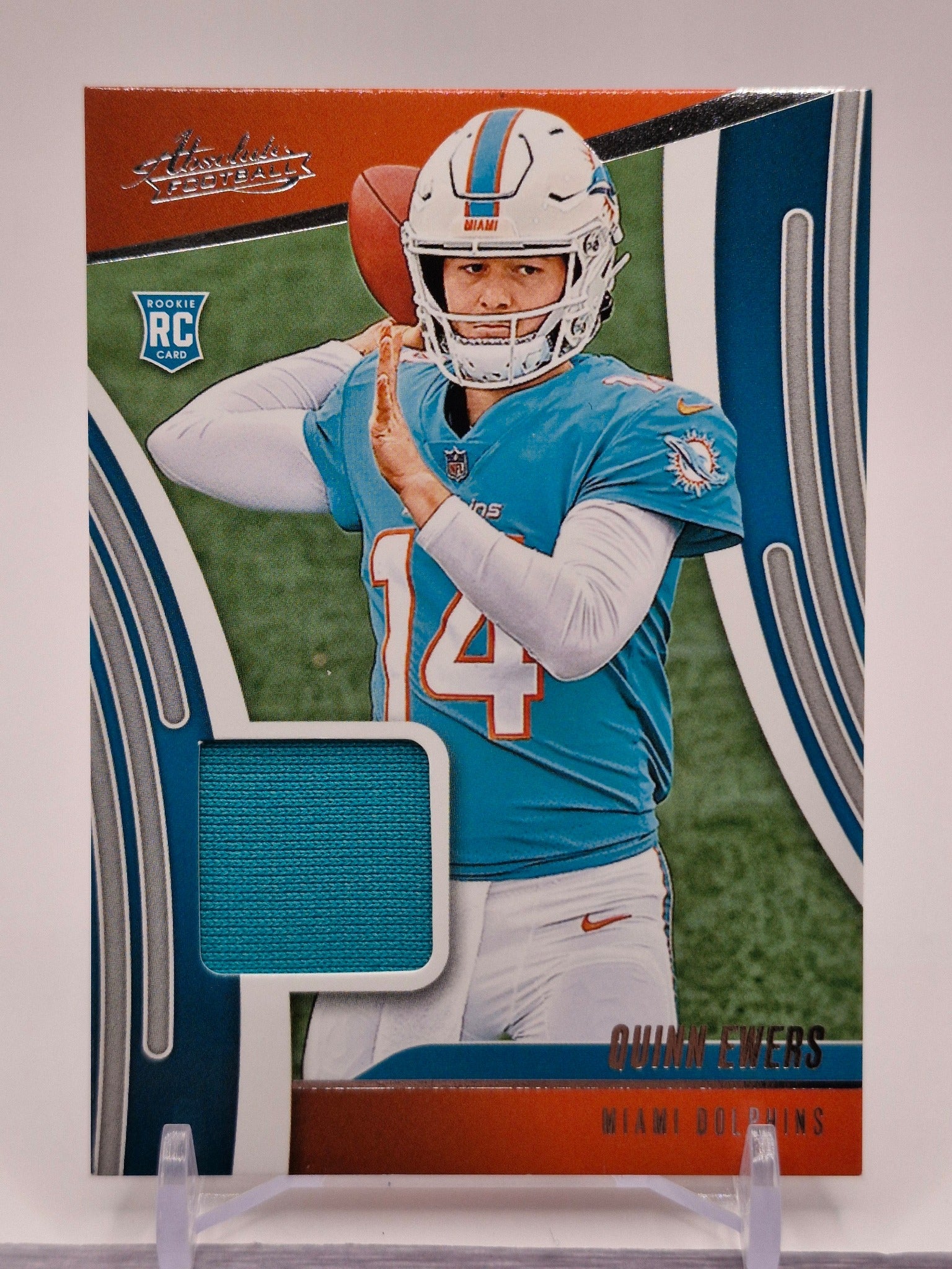 2025 Panini Absolute #ARM-QES Quinn Ewers Absolute Rookie Materials