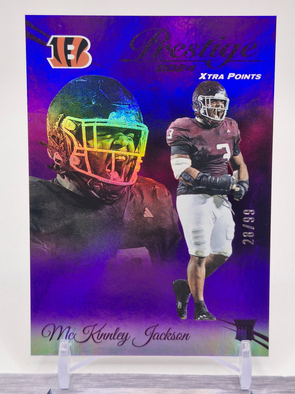 2024 Panini Prestige #369 McKinnley Jackson Dots Xtra Points