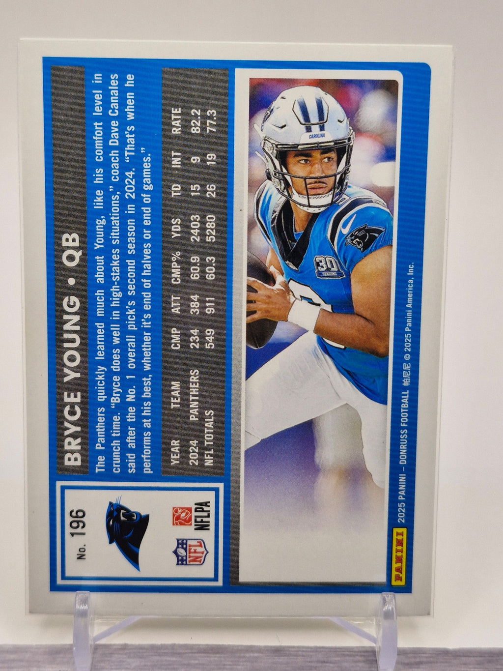 2025 Donruss #196 Bryce Young