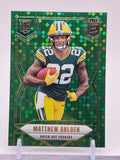 2025 Donruss Elite #144 Matthew Golden Green Disco