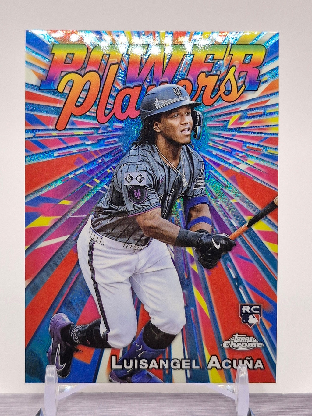 2025 Topps Chrome #PP-24 Luisangel Acuña Power Players