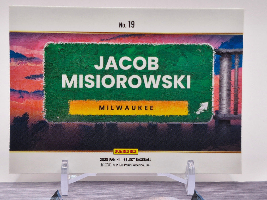 2025 Panini Select #19 Jacob Misiorowski Select Destinations