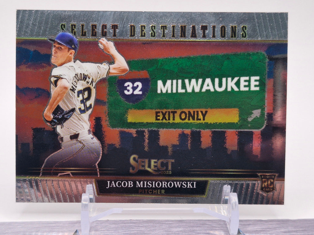 2025 Panini Select #19 Jacob Misiorowski Select Destinations