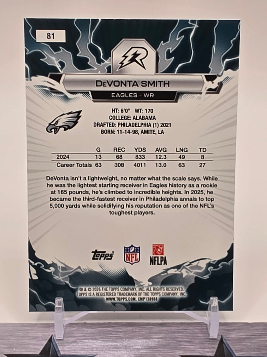 2025 Topps Resurgence #81 DeVonta Smith