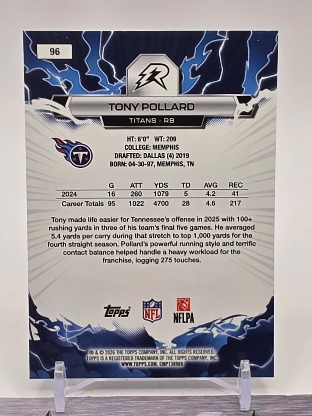 2025 Topps Resurgence #96 Tony Pollard
