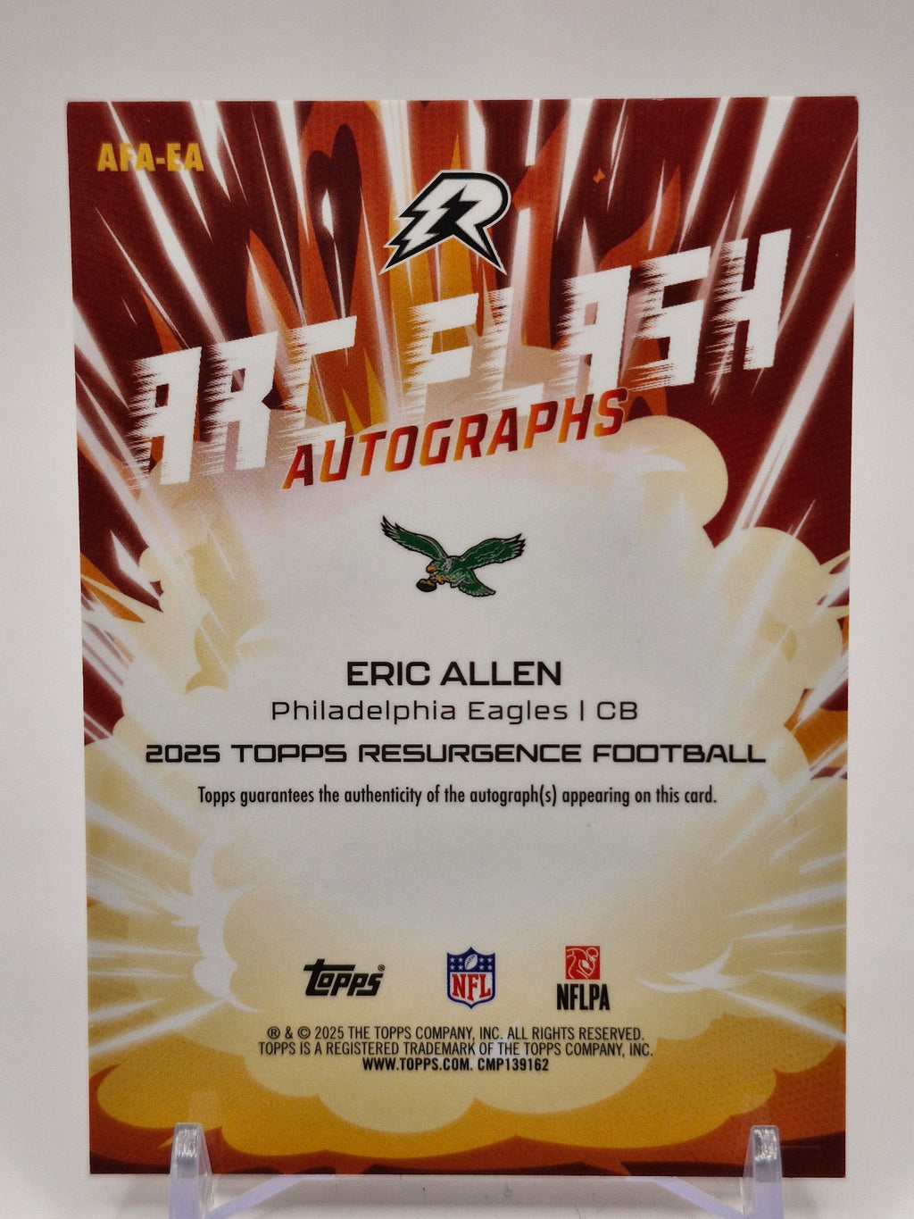 2025 Topps Resurgence #AFA-EA Eric Allen Arc Flash Autographs