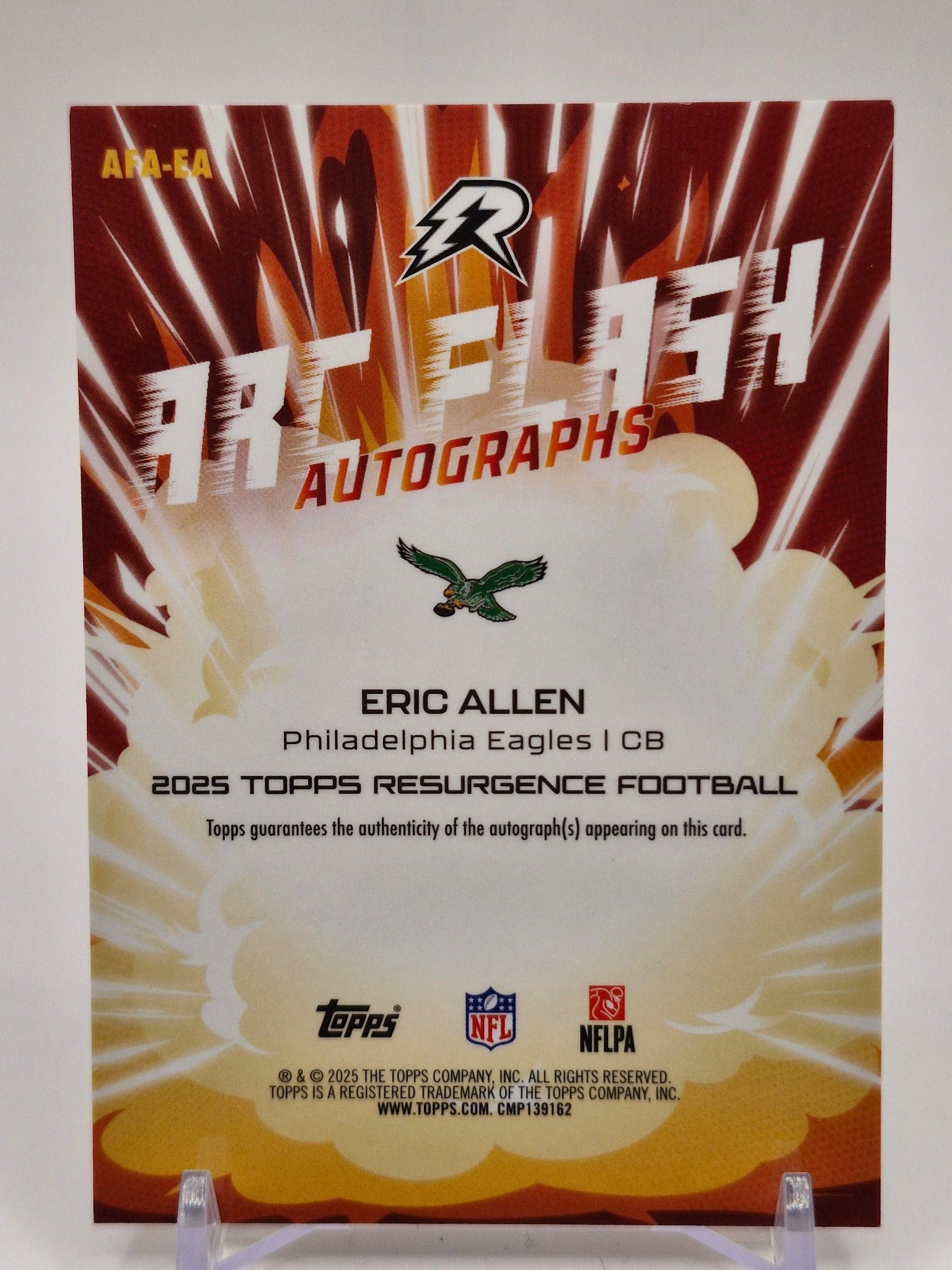 2025 Topps Resurgence #AFA-EA Eric Allen Arc Flash Autographs