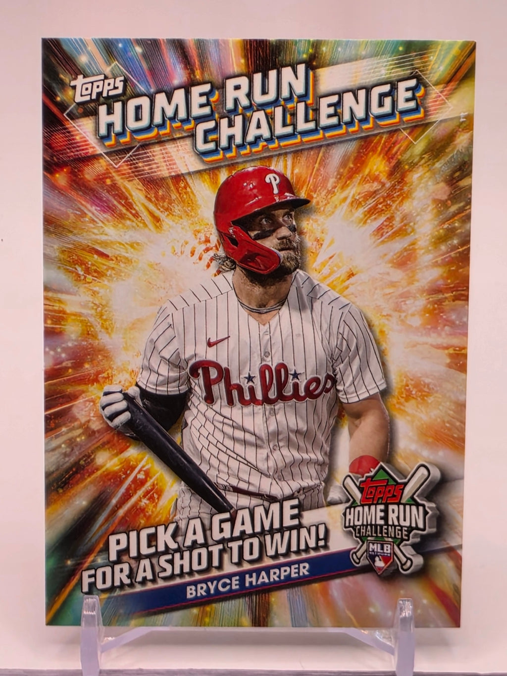 2024 Topps #HRC-18 Bryce Harper Home Run Challenge (Series Two)
