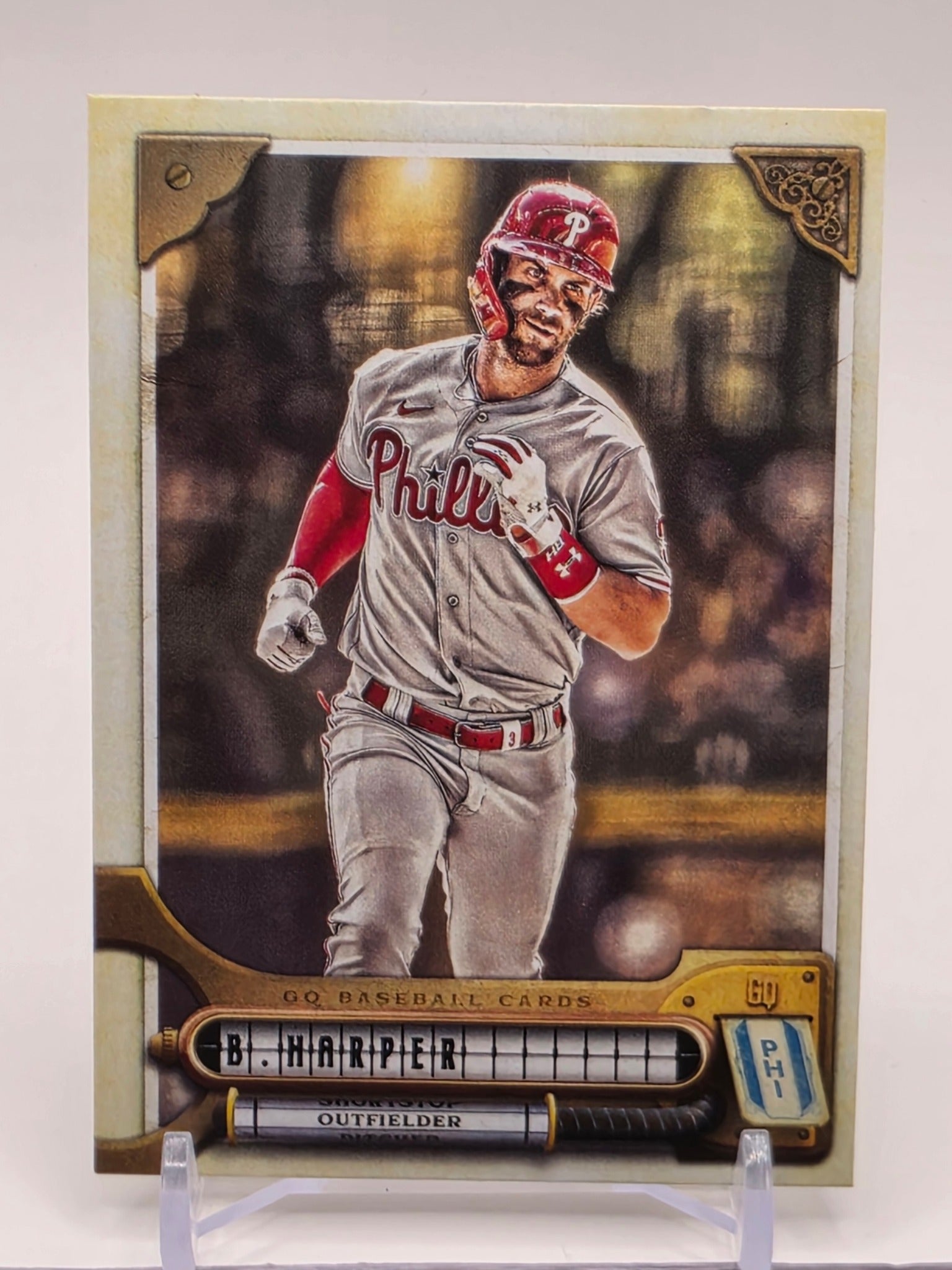 2022 Topps Gypsy Queen #272 Bryce Harper Turquoise