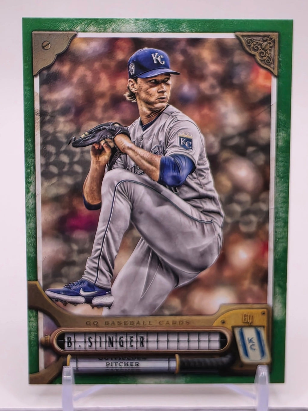 2022 Topps Gypsy Queen #222 Brady Singer Turquoise #/199