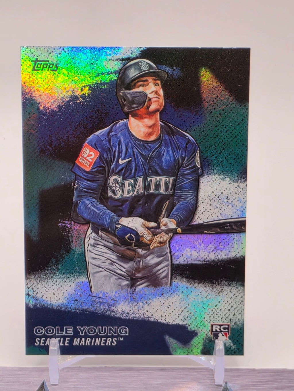 2026 Topps #SMLB-53 Cole Young Stars of MLB Crackle Foil