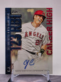 2015 Topps #CH-CC C.J. Cron Career High Autographs (Series One)