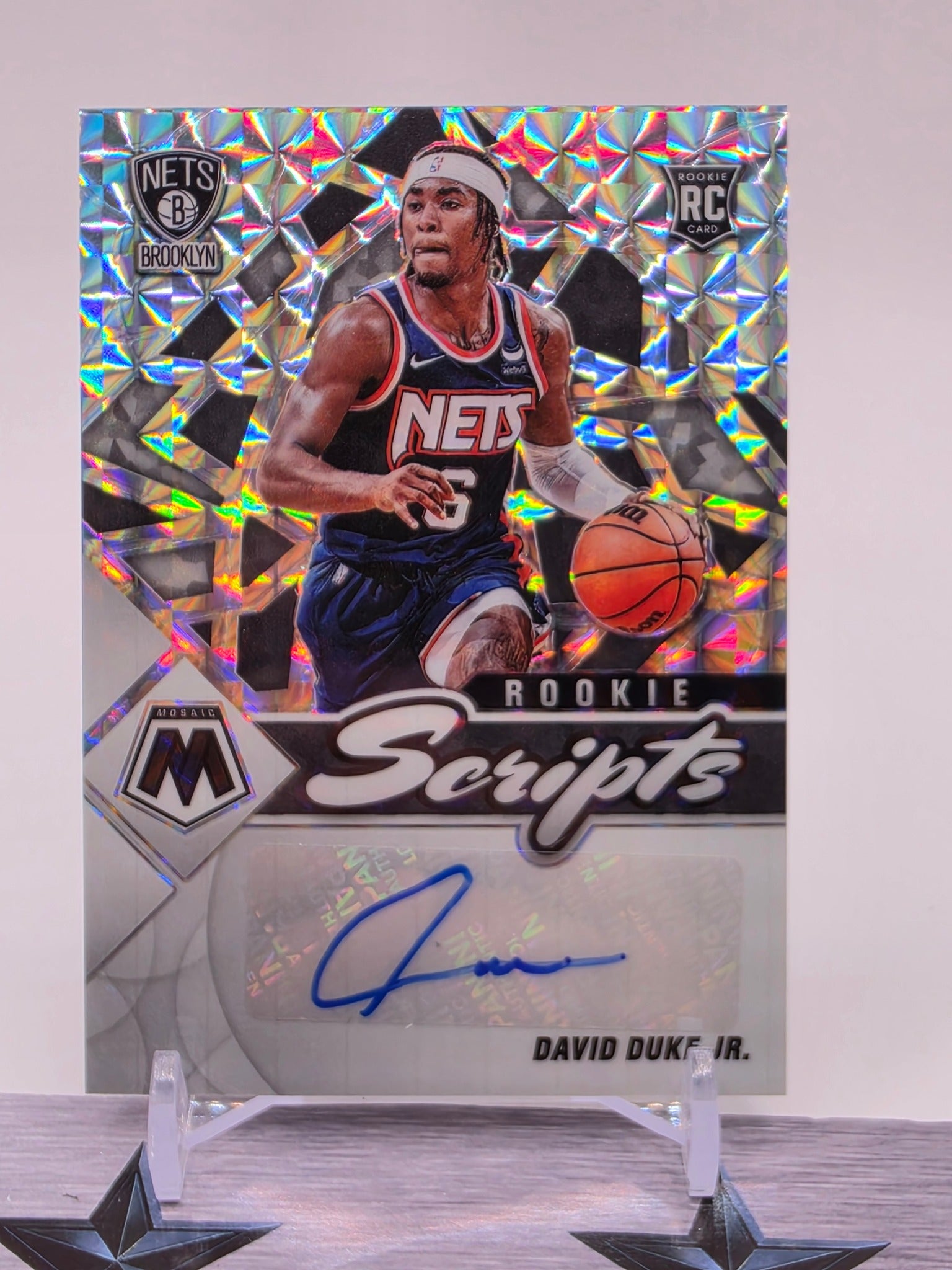 2021-22 Panini Mosaic #SC-DYW Dylan Windler Scripts