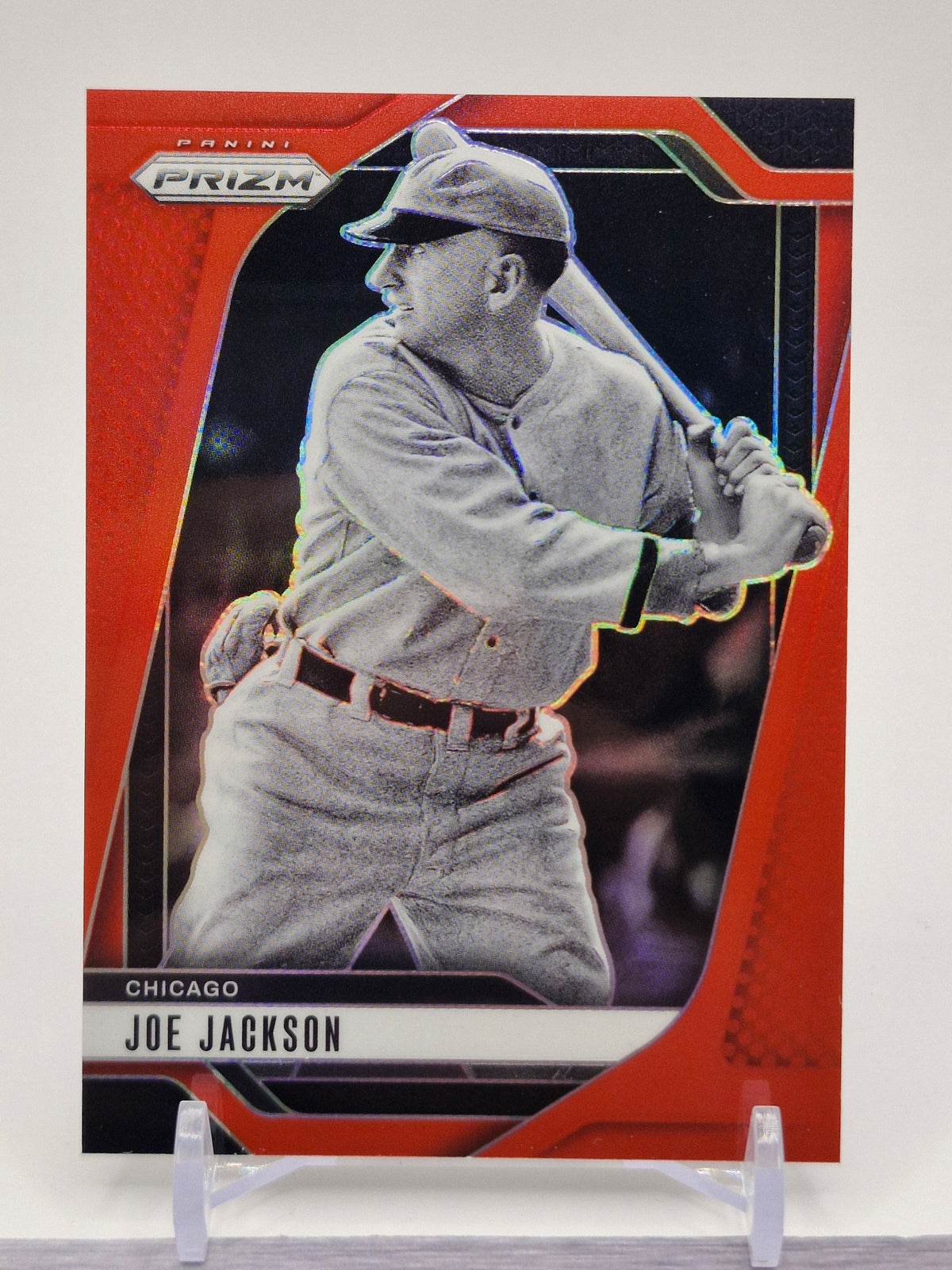 2025 Panini Prizm #94 Joe Jackson Orange Pulsar Prizms #/399