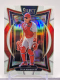2025 Panini Select #48 Ivan Rodriguez Red and Blue Prizms #/399