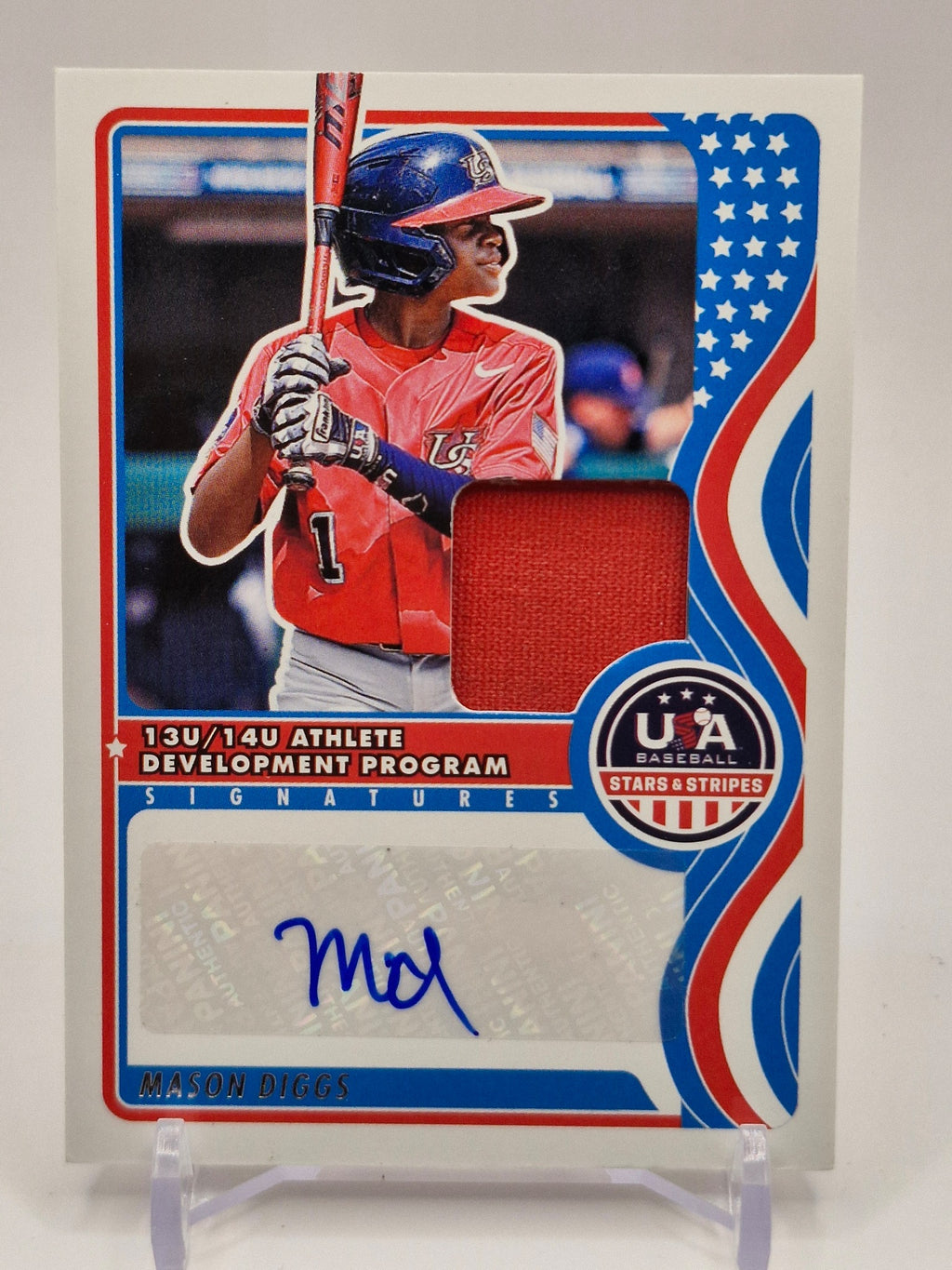2024 Panini StarsUSA Baseball #NTS-EB Easton Brunson National Team Signatures