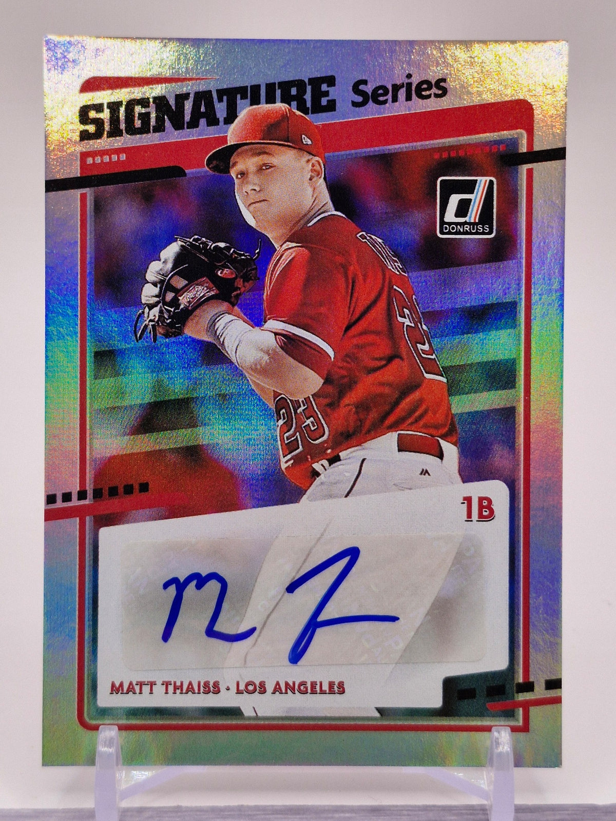 2020 Donruss #SS-MT Matt Thaiss Signature Series