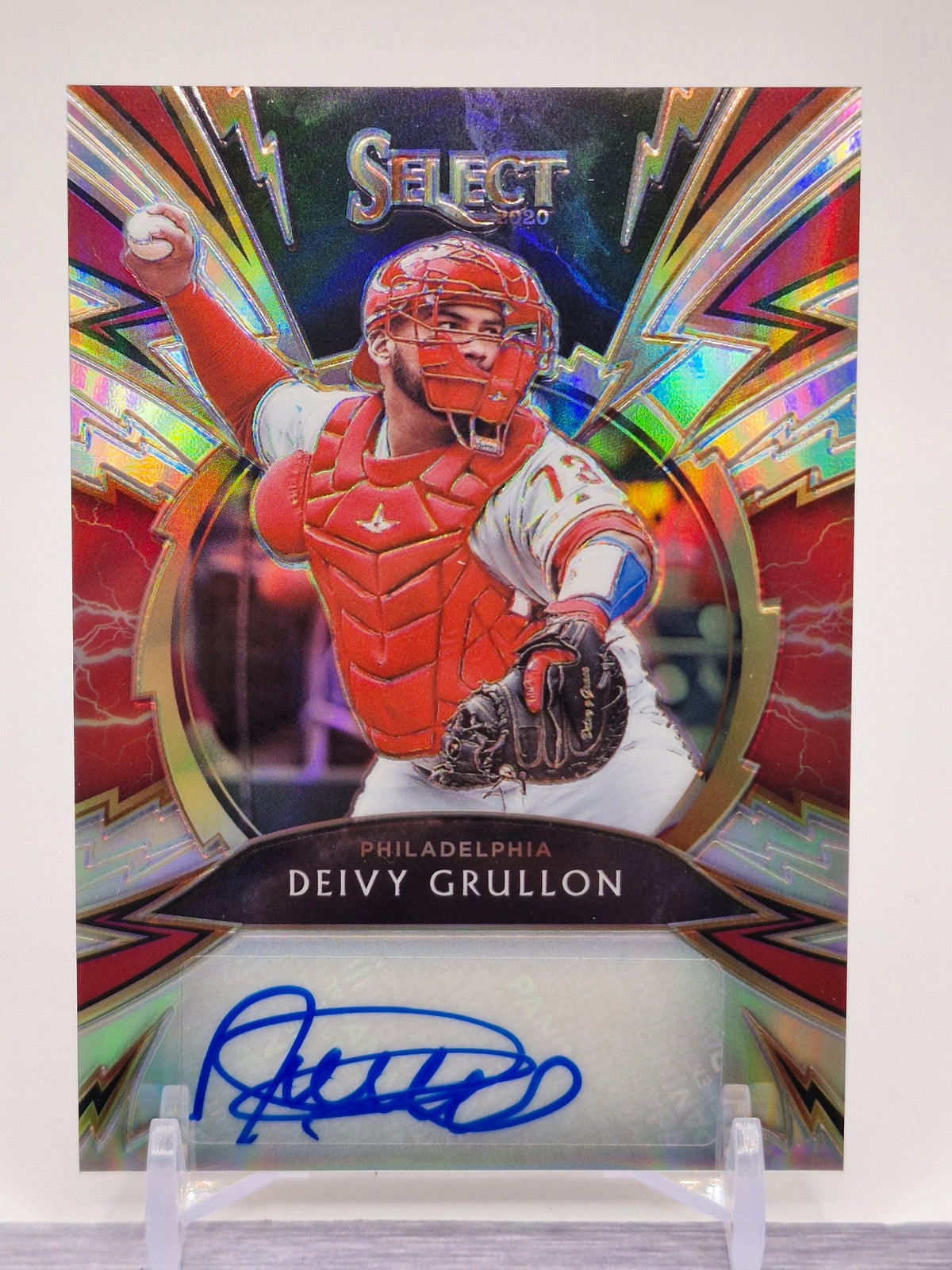 2020 Panini Select #SS-DG Deivy Grullon Sparks Signatures #/99