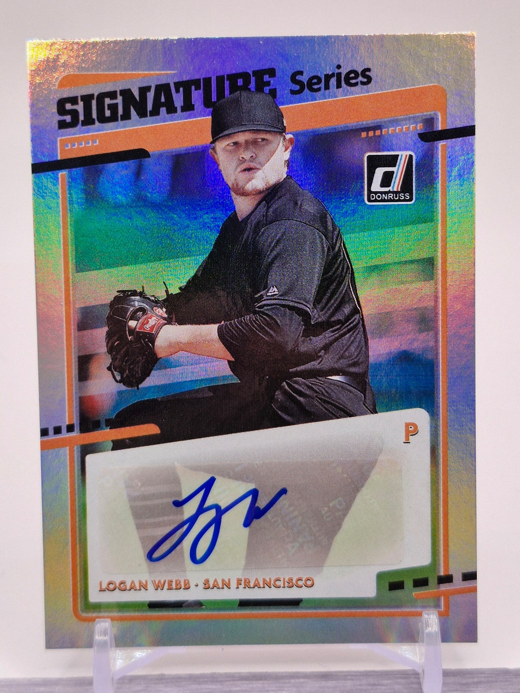 2020 Donruss #SS-LW Logan Webb Signature Series