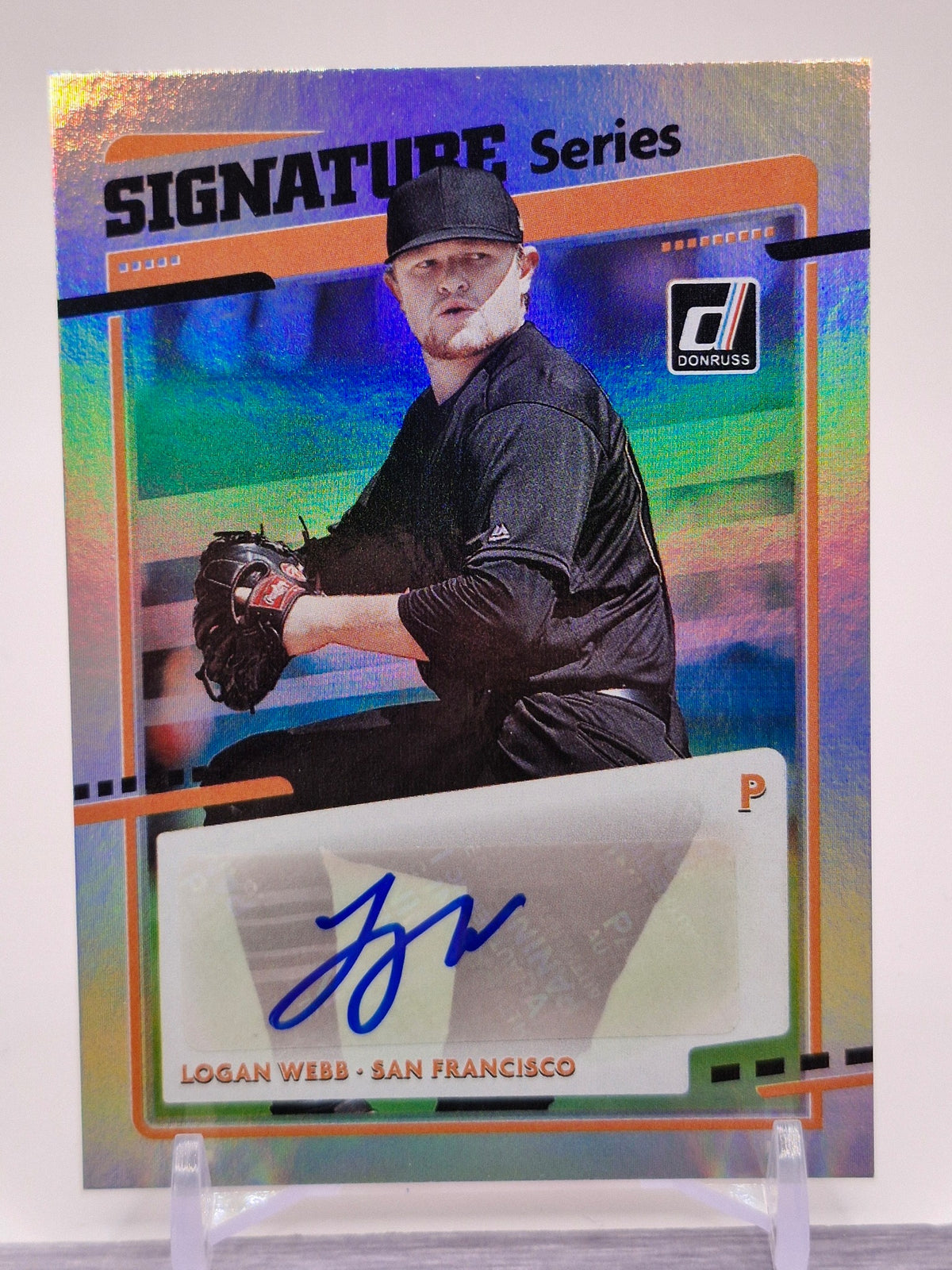 2020 Donruss #SS-LW Logan Webb Signature Series