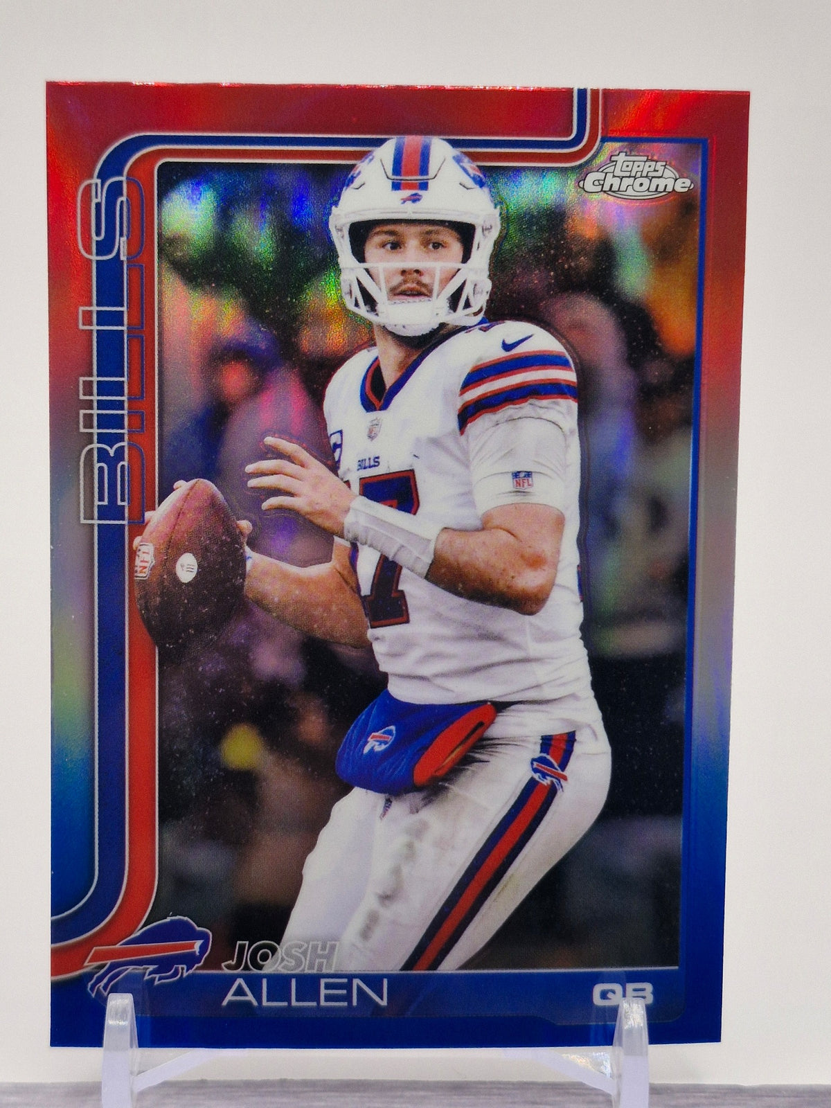 2025 Topps Chrome #34 Josh Allen Refractor