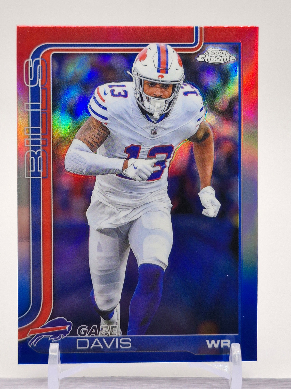 2025 Topps Chrome #142 Gabe Davis Refractor