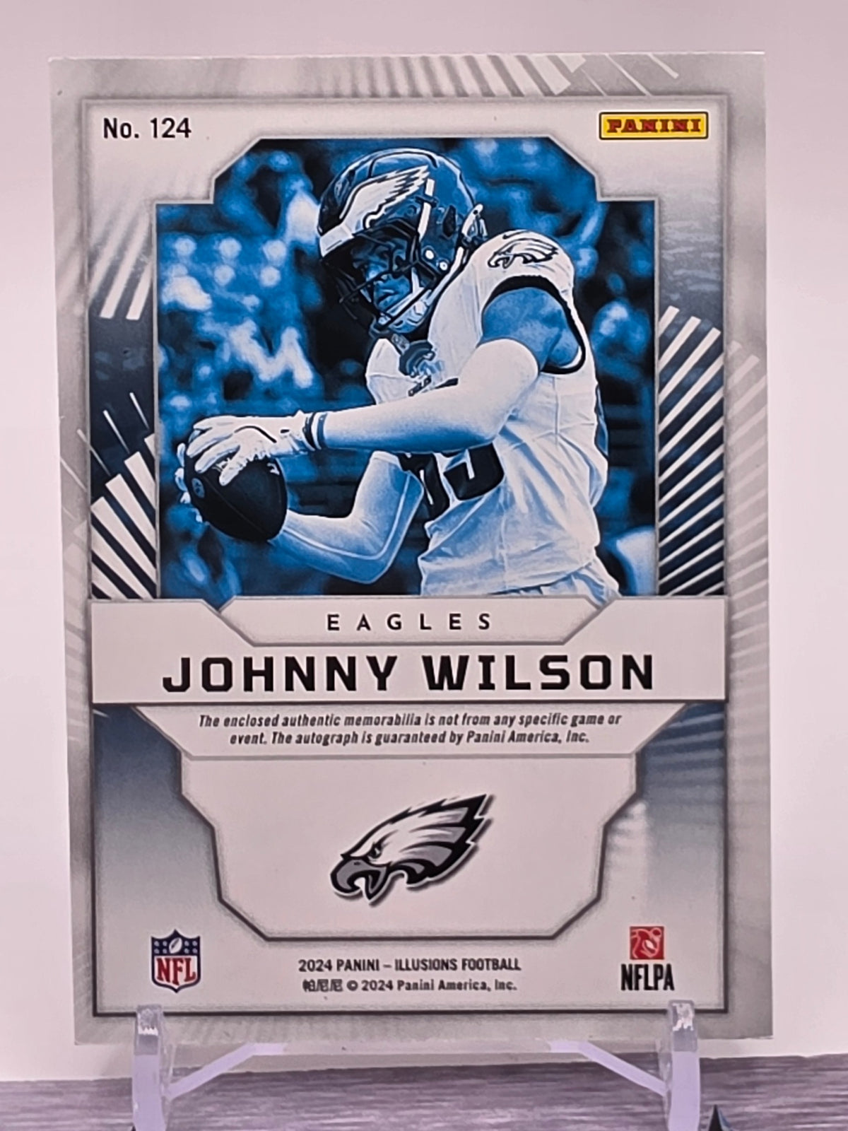 2024 Illusions #124 Johnny Wilson First Impressions Auto Memorabilia #/249
