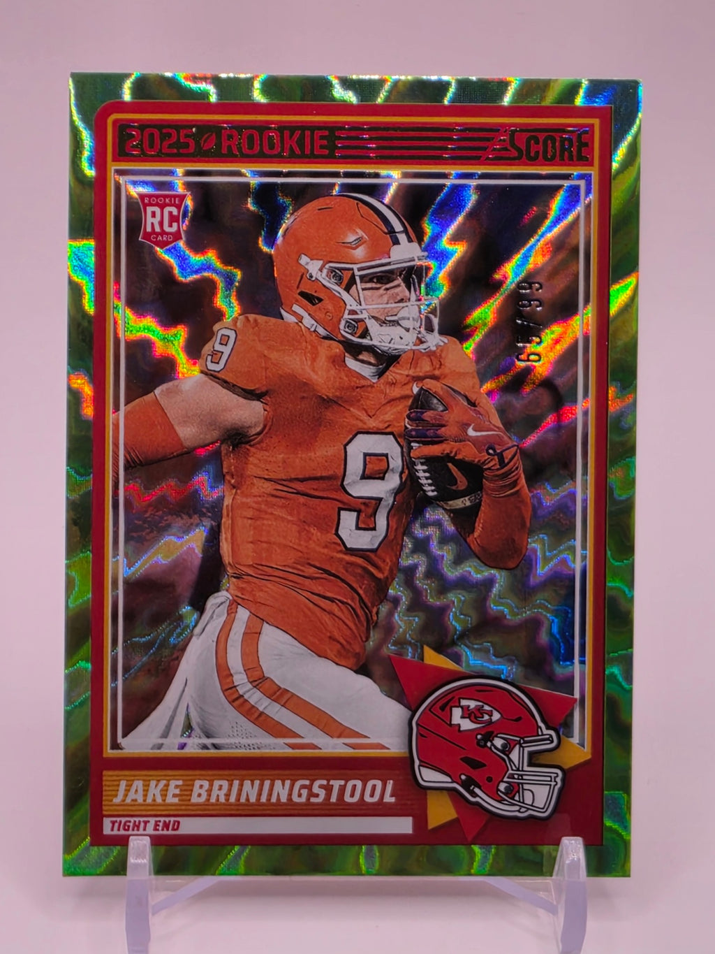 2025 Score #74 Jake Briningstool Cubic #/185