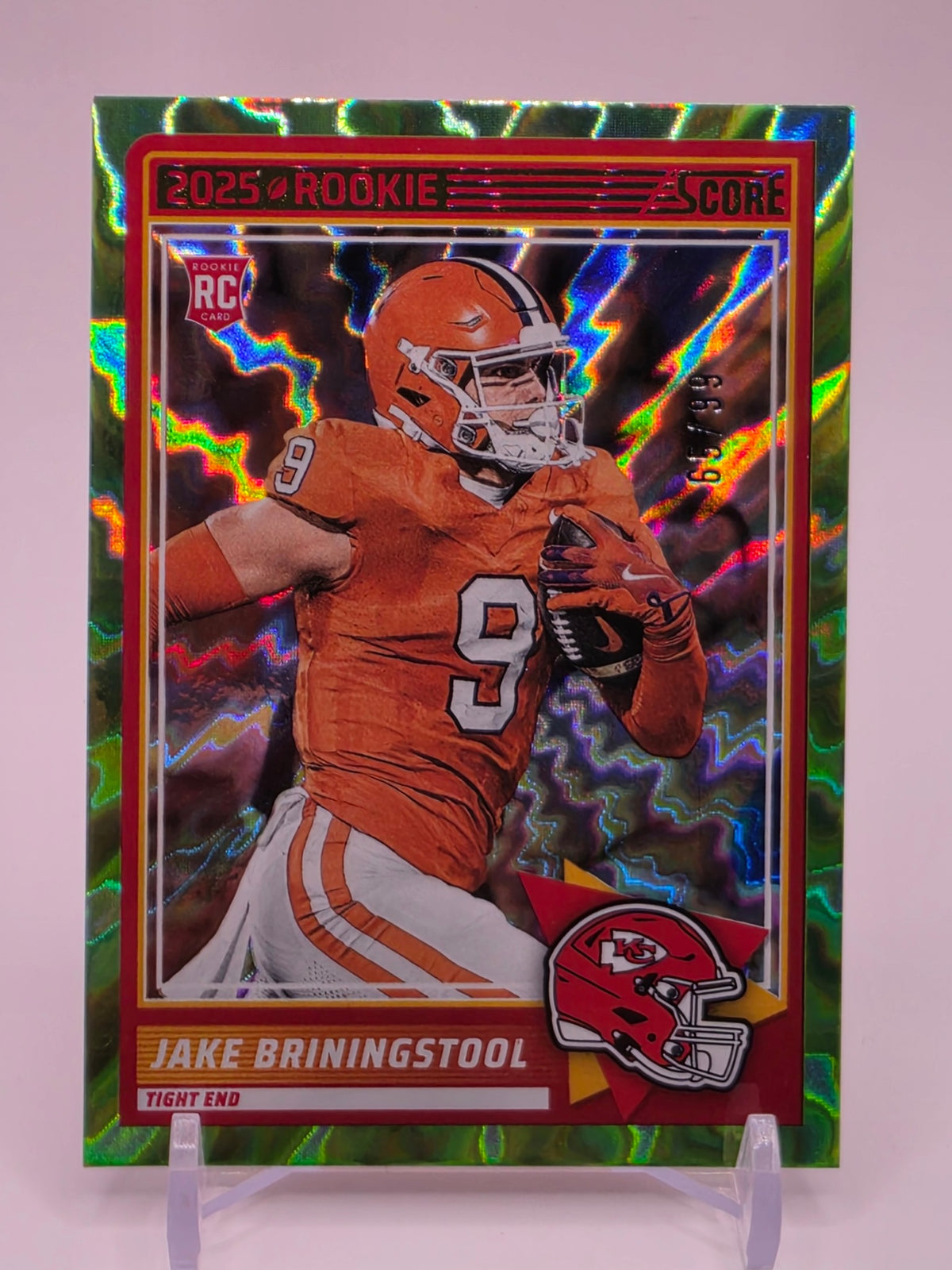 2025 Score #74 Jake Briningstool Cubic #/185