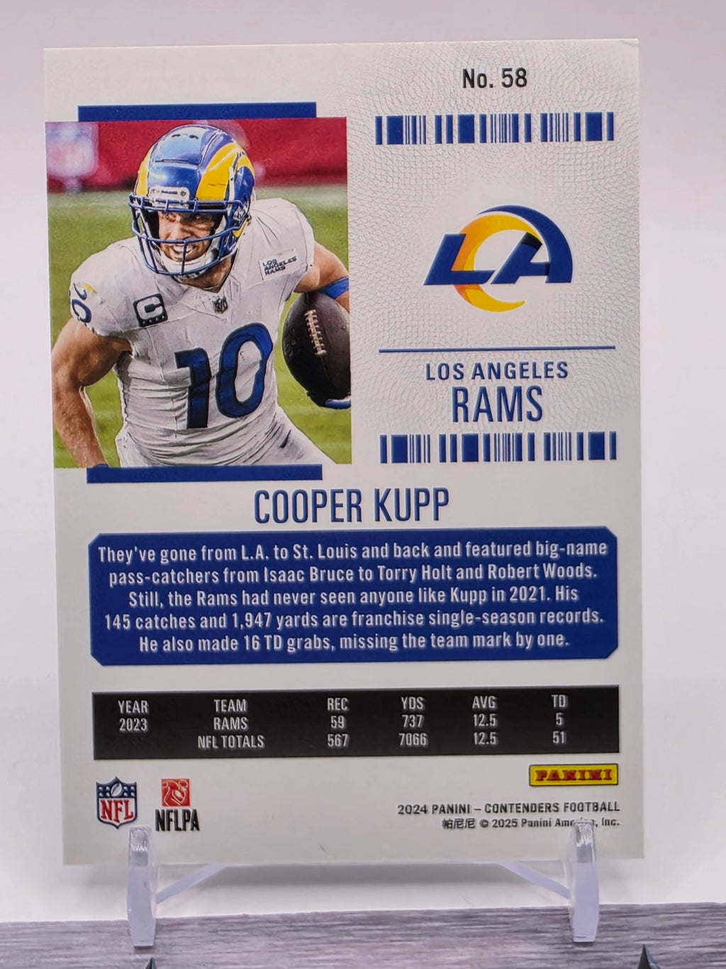 2024 Panini Contenders #58 Cooper Kupp #/499