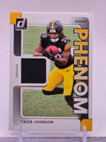 2025 Donruss #RPJ-KJN Kaleb Johnson Rookie Phenom Jerseys