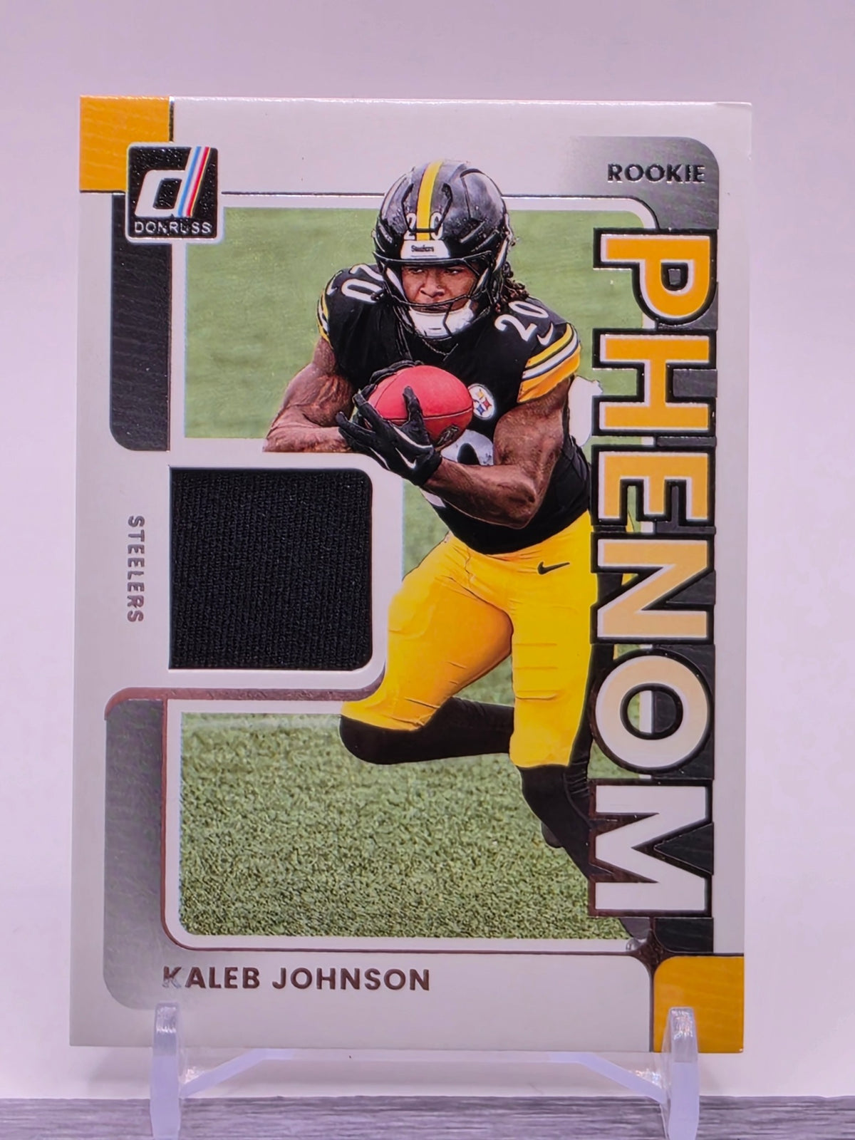 2025 Donruss #RPJ-KJN Kaleb Johnson Rookie Phenom Jerseys