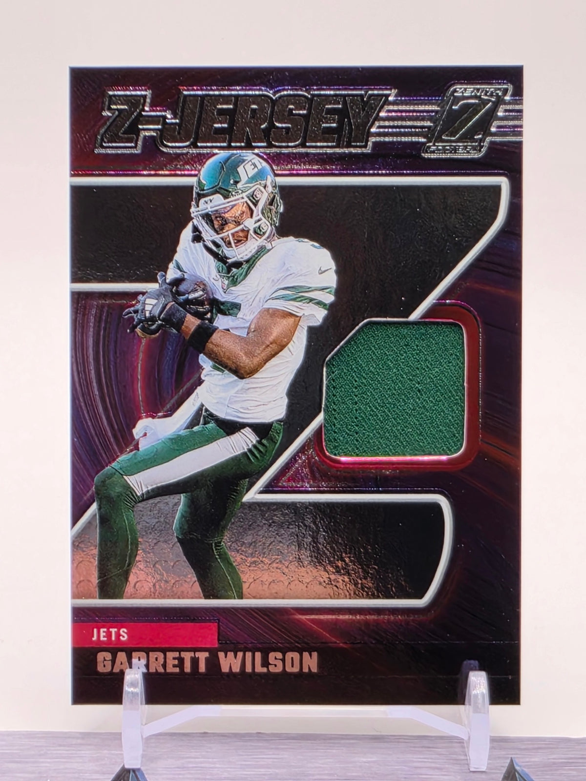 2024 Panini Zenith #ZJ40 Garrett Wilson Z Jersey