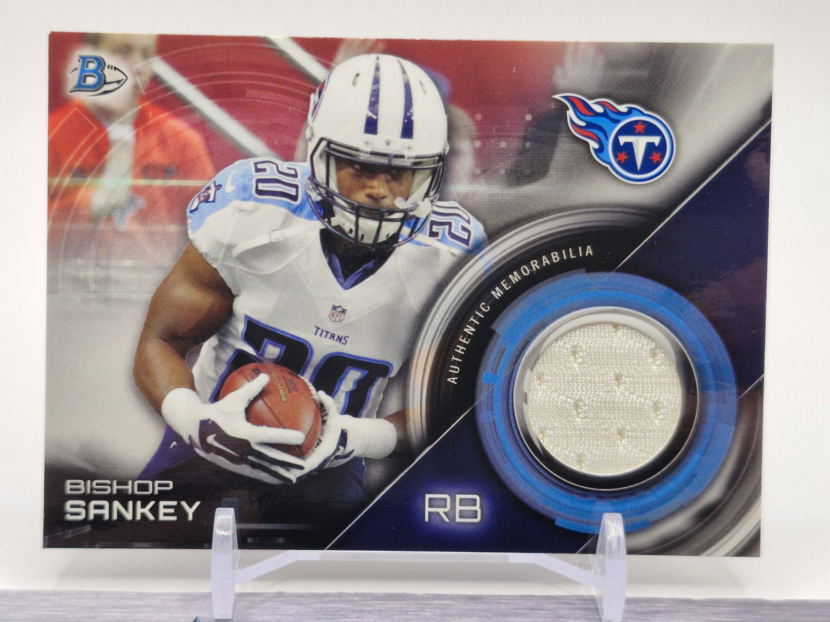 2015 Bowman #BR-BS Bishop Sankey Relics