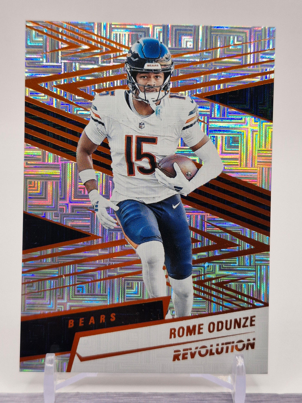 2025 Panini Revolution #149 Rome Odunze Orange Levels #/299