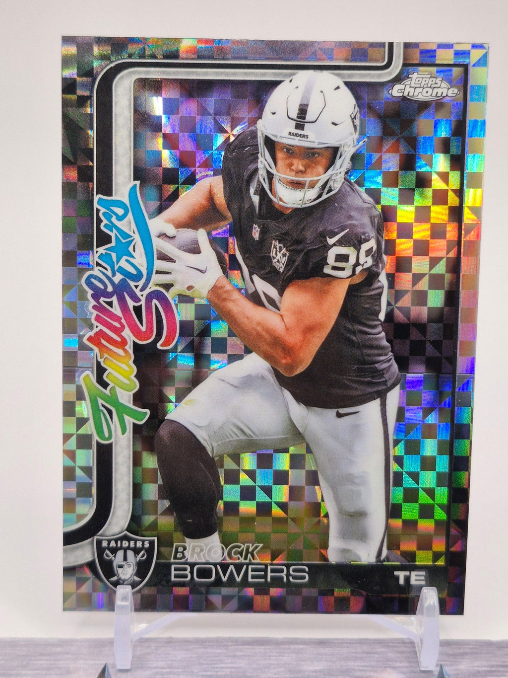 2025 Topps Chrome #FS-21 Brock Bowers Future Stars