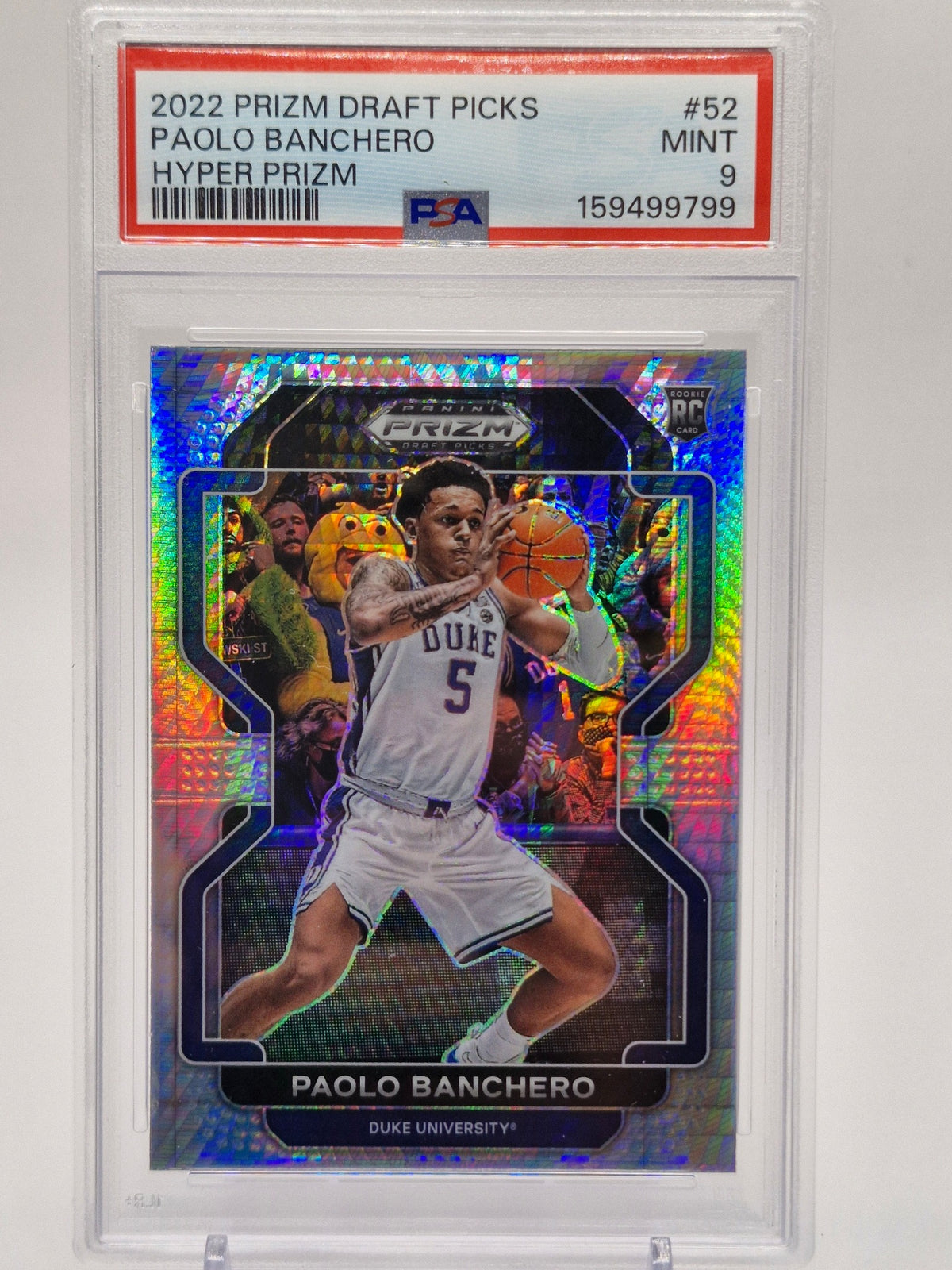 2022 Panini Prizm Draft Picks #52 Paolo Banchero Silver