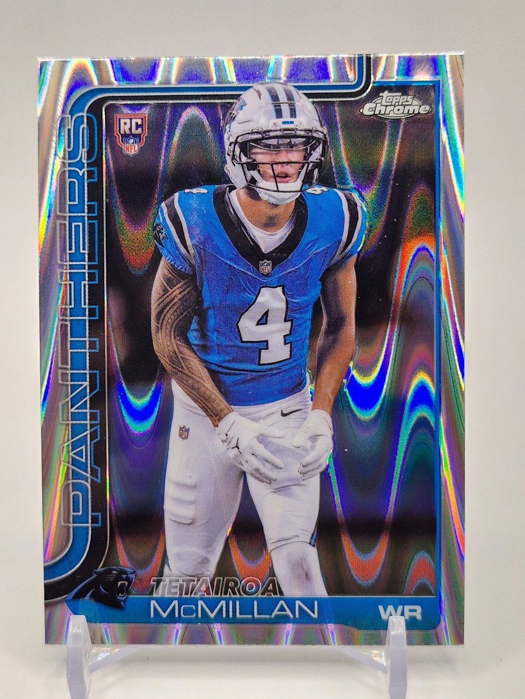 2025 Topps Chrome #326 Tetairoa McMillan Topps Refractor