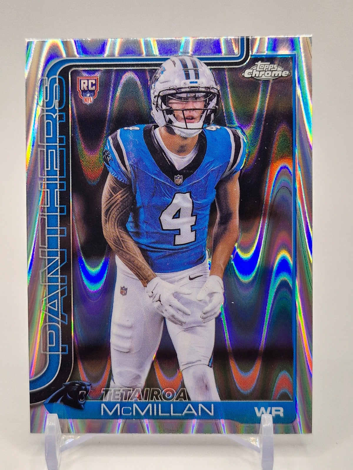 2025 Topps Chrome #326 Tetairoa McMillan Topps Refractor