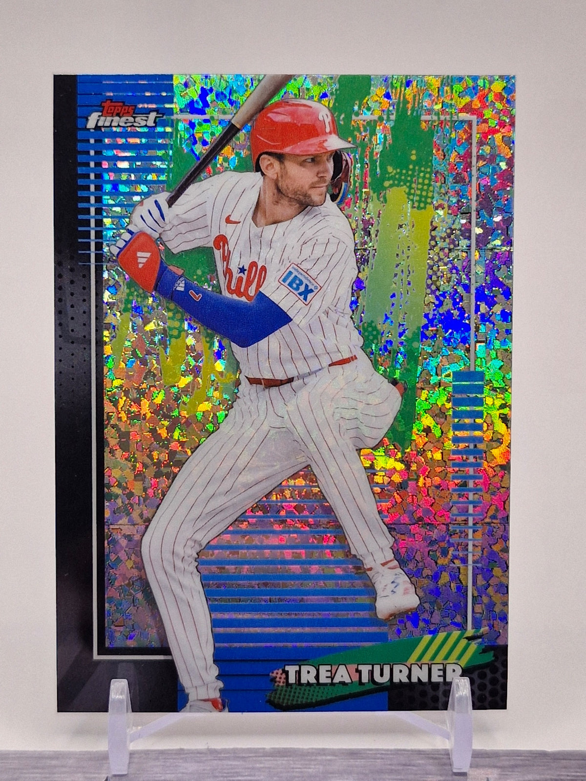 2025 Finest #196 Trea Turner SuperFractors #/1