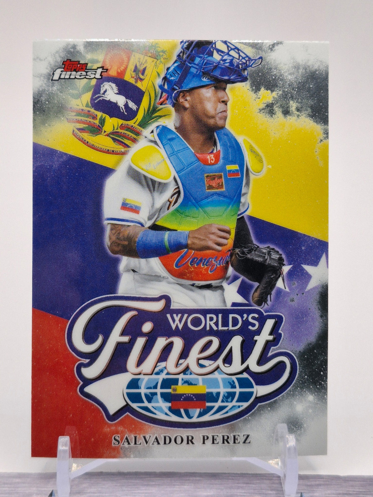 2026 Finest #WF-28 Salvador Perez World's Finest Refractors