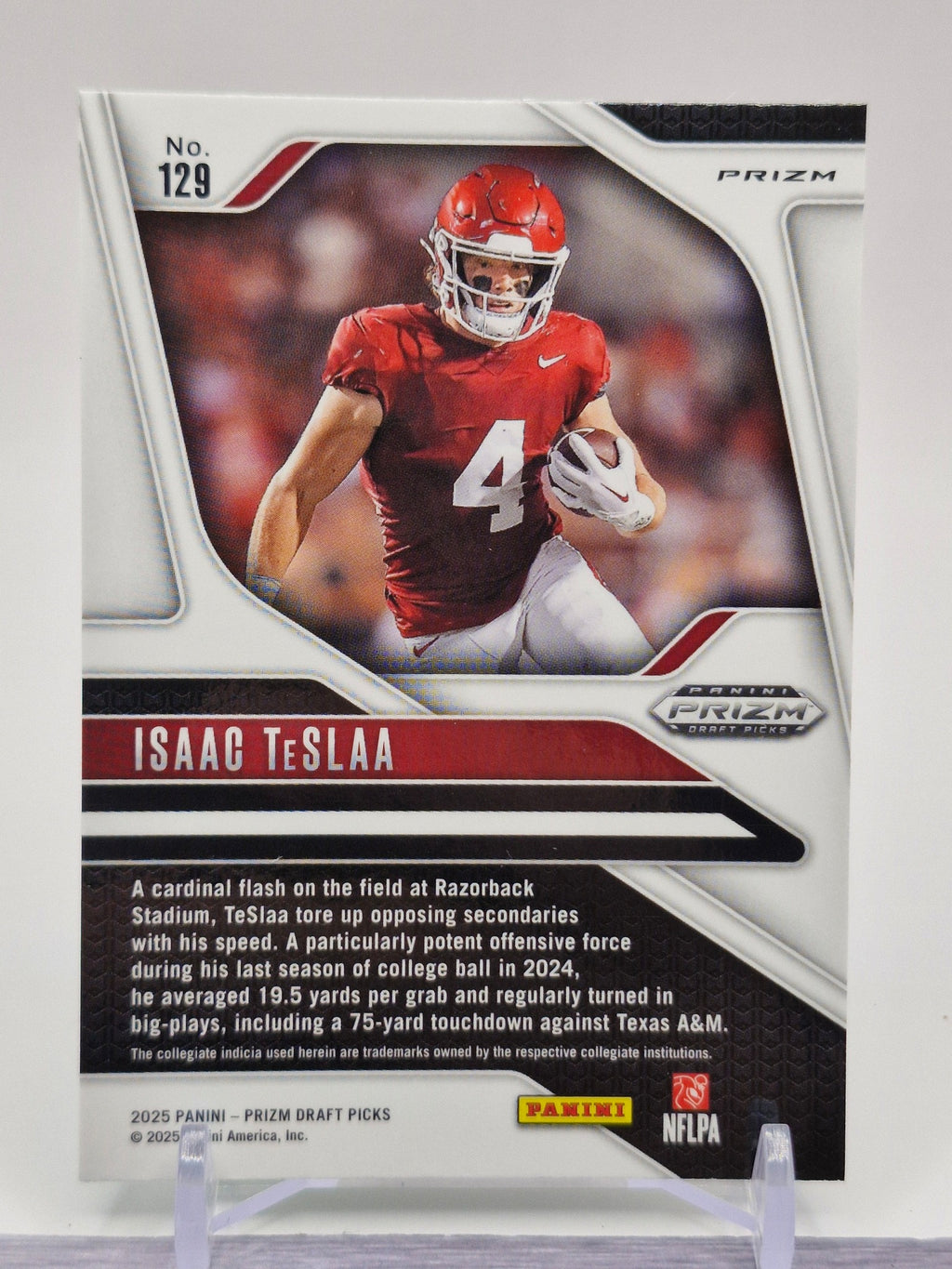 2025 Panini Prizm Draft Picks #129 Isaac TeSlaa