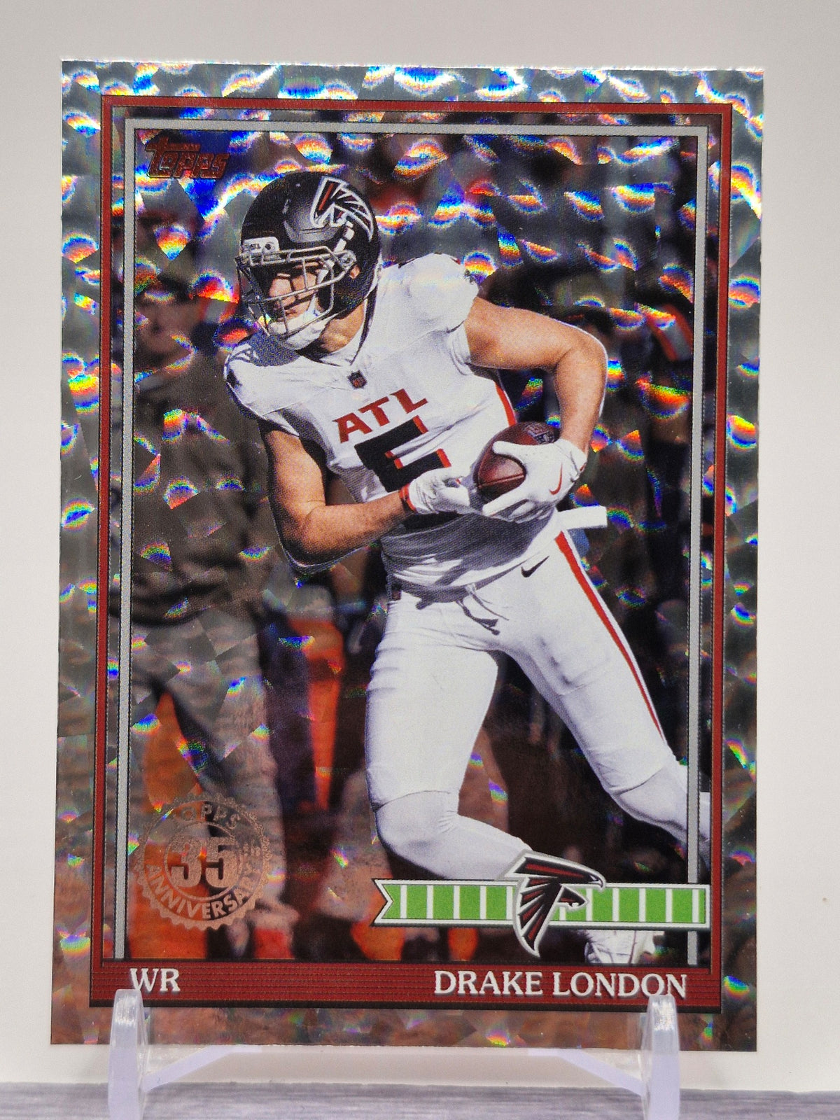 2026 Topps Flagship #91TF-5 Drake London 1991 Topps Football