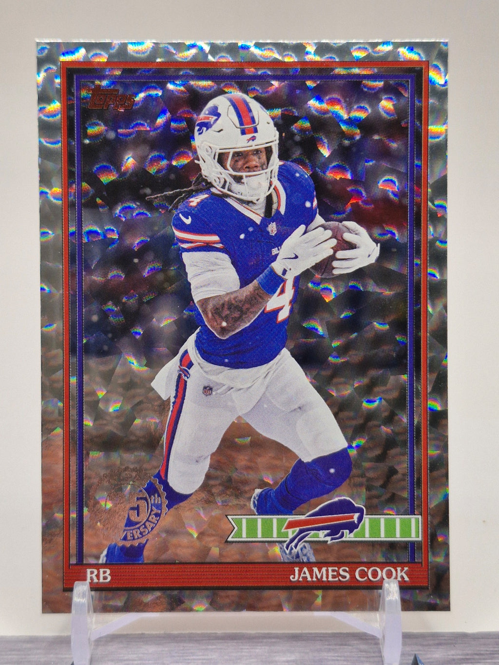 2026 Topps Flagship #91TF-12 James Cook 1991 Topps Football