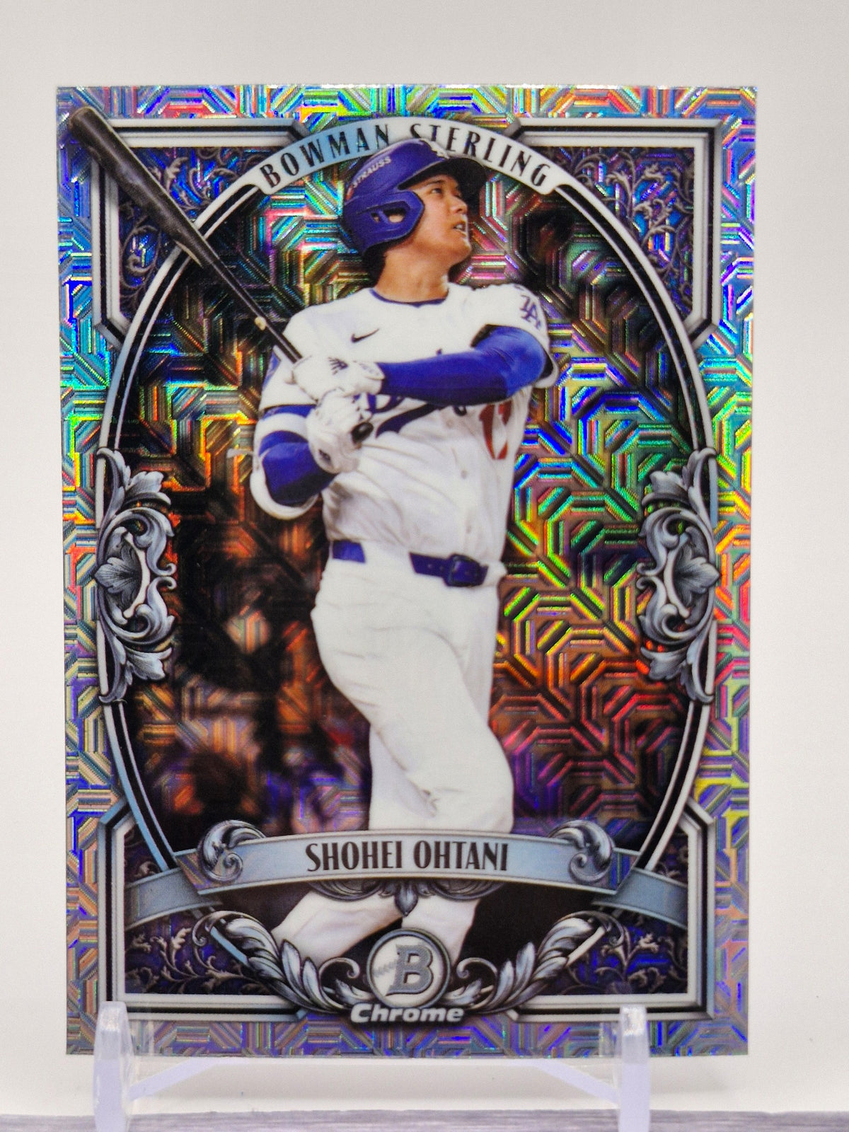 2026 Bowman #BST-6 Shohei Ohtani Bowman Sterling Mojo Refractors