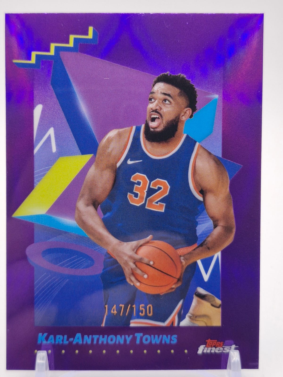 2024-25 Finest #153 Karl-Anthony Towns #/150