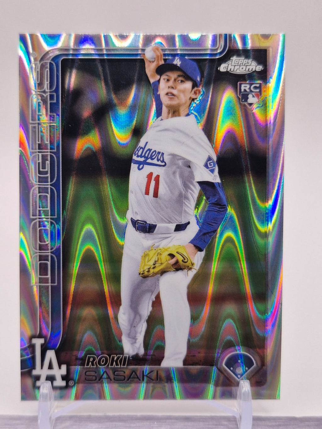 2025 Topps Chrome Sapphire Edition #217 Roki Sasaki
