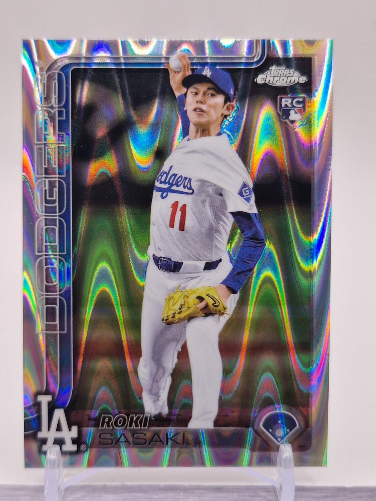 2025 Topps Chrome Sapphire Edition #217 Roki Sasaki