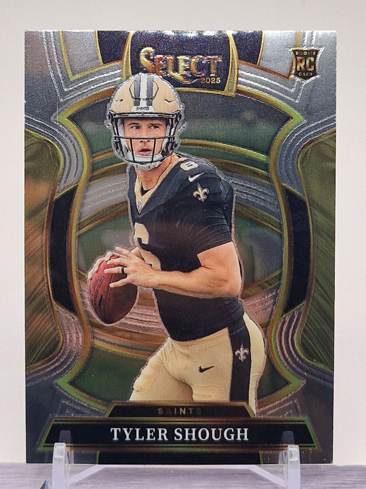 2025 Panini Select #41 Tyler Shough Silver Prizm